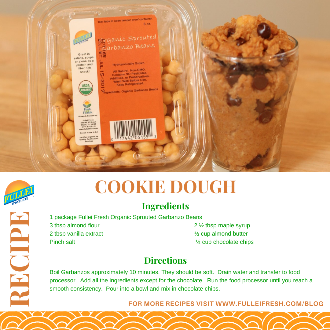 Cookie Dough Garbanzo Recipe